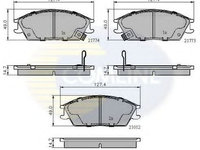 Placute frana HYUNDAI ACCENT II limuzina (LC) (1999 - 2016) COMLINE CBP3253