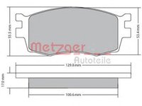 Placute frana HYUNDAI ACCENT III limuzina MC METZGER 1170441