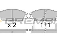 Placute frana HYUNDAI ACCENT limuzina X3- BREMSI BP2293