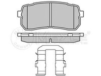 Placute frana HYUNDAI H-1 Cargo TQ MEYLE 0252455915W