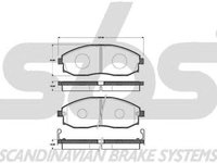 Placute frana HYUNDAI H-1 STAREX SBS 1501223409