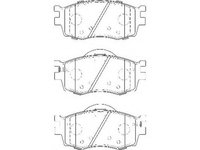 Placute frana HYUNDAI i20 PB PBT WAGNER WBP24317A