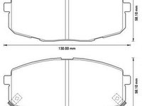 Placute frana HYUNDAI i30 CW GD JURID 572577J