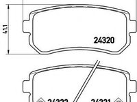 Placute frana HYUNDAI i30 (GD) (2011 - 2016) QWP WBP775