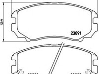 Placute frana HYUNDAI ix20 (JC) (2010 - 2016) BREMBO P 30 018