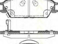 Placute frana HYUNDAI LANTRA II J-2 TRISCAN 811043023