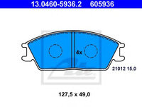 Placute frana HYUNDAI LANTRA   (J-1) (1990 - 1995) ATE 13.0460-5936.2