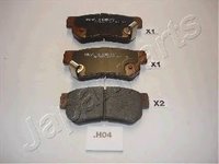 Placute frana HYUNDAI MATRIX FC JAPANPARTS PPH04AF