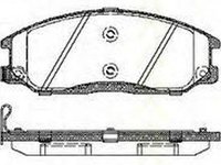 Placute frana HYUNDAI SANTA F I SM TRISCAN 811043017