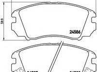 Placute frana HYUNDAI SONATA V (NF) (2005 - 2010) BREMBO P 30 043