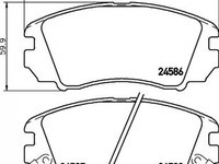 Placute frana HYUNDAI SONATA V NF TEXTAR 2458601