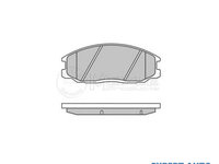 Placute frana Hyundai TRAJET (FO) 2000-2008 #2 0252356916W