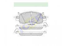 Placute frana ICER IE182235, Fata