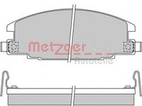 Placute frana ISUZU D-MAX 8DH METZGER 1170571