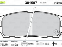 Placute frana ISUZU TROOPER autoturism de teren deschis VALEO 301507