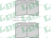 Placute frana IVECO DAILY I caroserie inchisa/combi (1978 - 1998) LPR 05P015