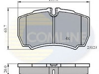 Placute frana IVECO DAILY IV platou / sasiu (2006 - 2011) COMLINE CBP01034