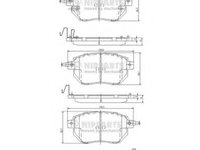 Placute frana J3601092 NIPPARTS pentru Nissan 370 Nissan Murano