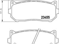 Placute frana KIA CARENS I FC HELLA 8DB355009341