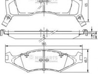 Placute frana KIA SPORTAGE K00 NIPPARTS J3600302