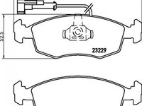 Placute frana LANCIA DEDRA SW 835 TEXTAR 2322901