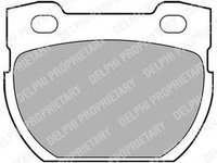 Placute frana LAND ROVER DEFENDER Cabrio LD DELPHI LP1847