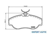 Placute frana Land Rover DISCOVERY Mk II (LJ, LT) 1998-2004 #2 057600