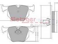 Placute frana LAND ROVER RANGE ROVER III LM METZGER 1170121