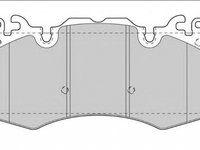 Placute frana LAND ROVER RANGE ROVER III LM WAGNER WBP24659A