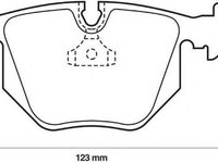 Placute frana LAND ROVER RANGE ROVER Mk III (LM) (2002 - 2012) JURID 571918J