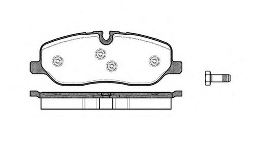 Placute frana LAND ROVER RANGE ROVER SPORT LS