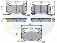 Placute frana LEXUS IS C GSE2 COMLINE CBP31729