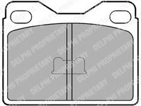 Placute frana LP145 DELPHI pentru Renault 14 Peugeot 104 Peugeot 305 Peugeot 304