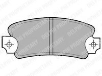 Placute frana LP146 DELPHI pentru Renault 5 Renault Le Renault 18 Renault 30 Renault 21 Renault 25 Renault Fuego Renault Espace Renault 15 Renault 17 Renault 12