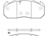 Placute frana MAN M 2000 L JURID 2903009560