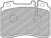 Placute frana MERCEDES-BENZ 190 W201 DELPHI LP844