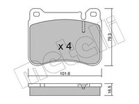 Placute frana MERCEDES-BENZ C-CLASS T-Model S203 METELLI 2206680