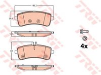 Placute frana MERCEDES-BENZ S-CLASS cupe C217 TRW GDB2079