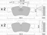 Placute frana MERCEDES-BENZ S-CLASS W221 METELLI 2205680K