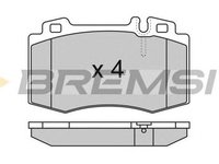 Placute frana MERCEDES-BENZ SL R129 BREMSI BP2986