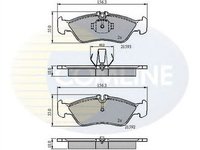 Placute frana MERCEDES-BENZ SPRINTER 3-t bus 903 COMLINE CBP0478