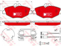 Placute frana MERCEDES E-CLASS (W211) (2002 - 2009) TRW GDB1542DTE