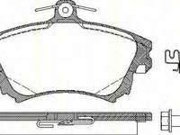 Placute frana MITSUBISHI CARISMA limuzina DA TRISCAN 811027005