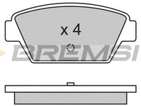 Placute frana MITSUBISHI COLT III C5 A BREMSI BP2330