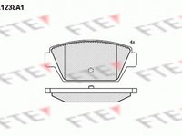 Placute frana MITSUBISHI COLT III C5 A FTE BL1238A1