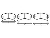 Placute frana MITSUBISHI COLT IV CA A ROADHOUSE 2460.02