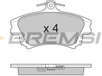 Placute frana MITSUBISHI COLT VI Z3 A Z2 A BREMSI BP2703