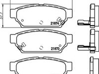 Placute frana MITSUBISHI LANCER V Station Wagon CB W CD W HELLA 8DB355016701