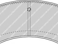 Placute frana MITSUBISHI PROUDIA/DIGNITY (S4_A, S3_A) (1999 - 2001) FERODO FDB1603