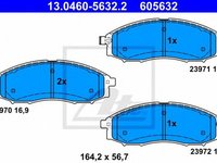 Placute frana NISSAN NAVARA D22 ATE 13046056322